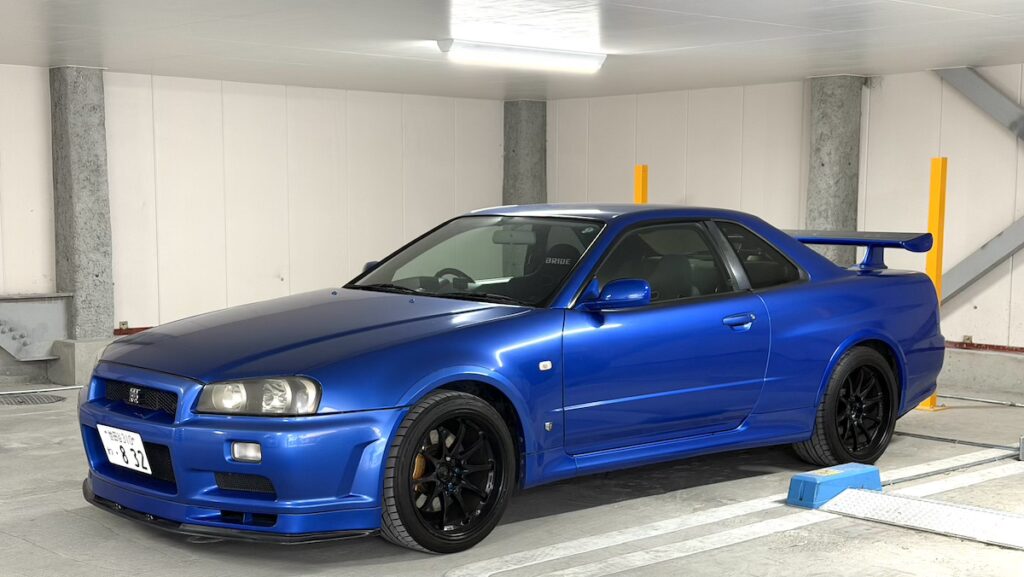 NISSAN GT-R R34 [Bayside Blue]