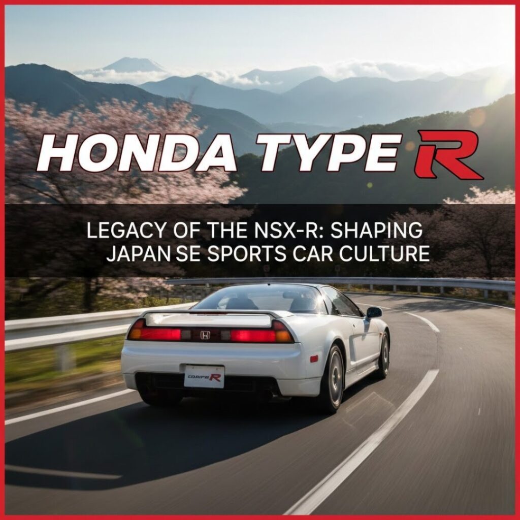 Influence on the "Type R" Brand and Japanese Sports Car Culture