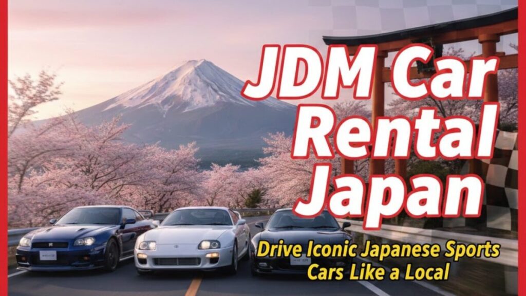 JDM Car Rental Japan – Drive Iconic Japanese Sports Cars Like a Local