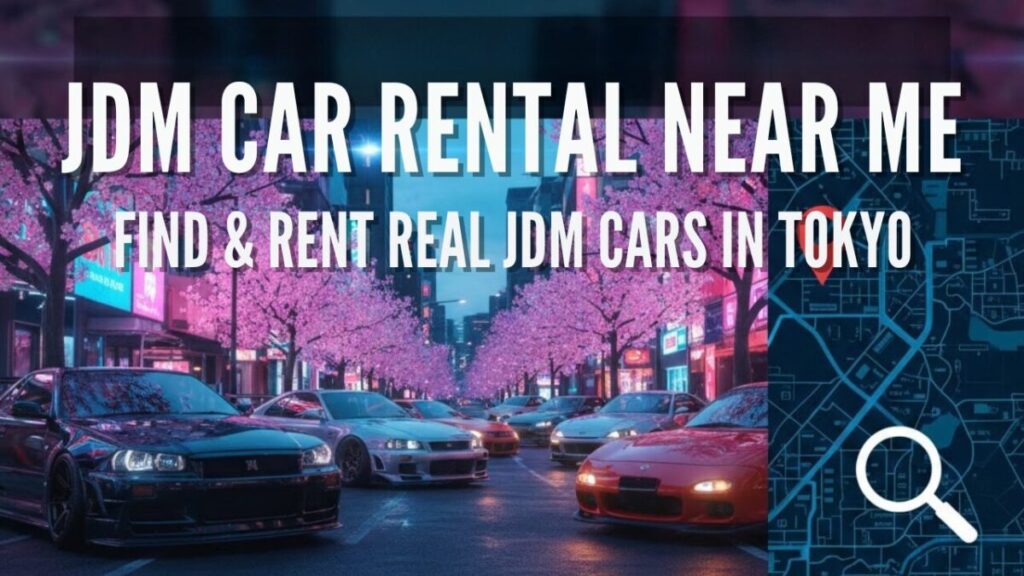 JDM Car Rental Near Me – Find and Rent Real JDM Cars in Tokyo
