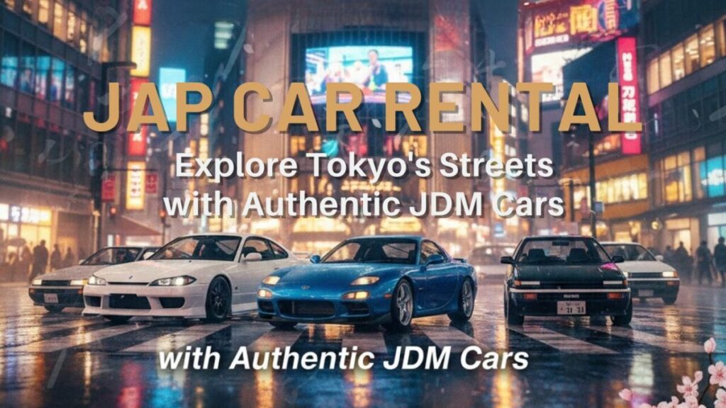 Jap Car Rental – Explore Tokyo’s Streets with Authentic JDM Cars