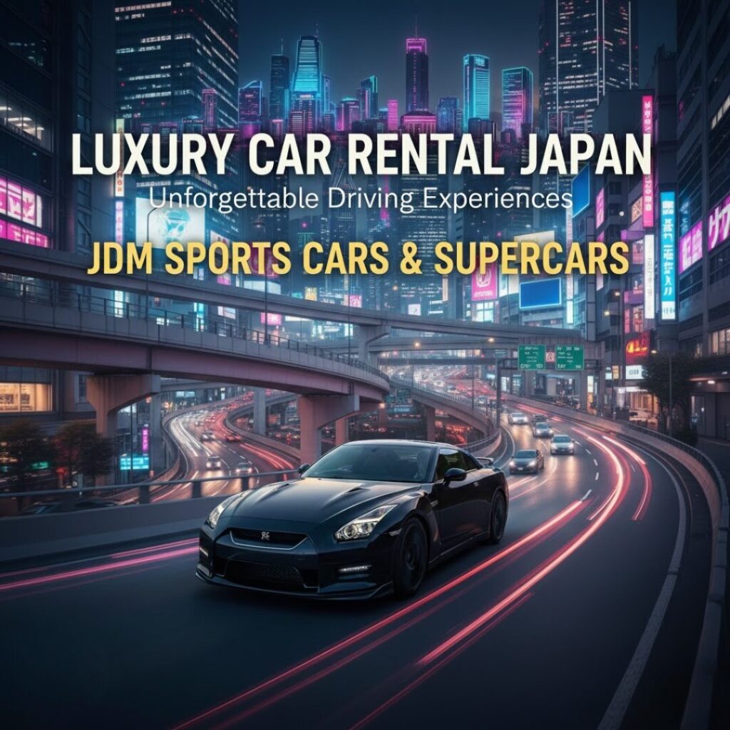 Luxury Car Rental Japan – JDM Sports Cars & Premium Experiences