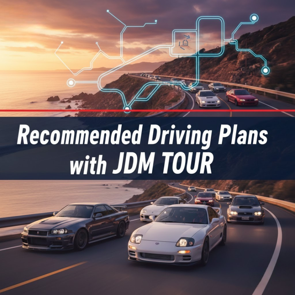 Recommended Driving Plans with JDM TOUR