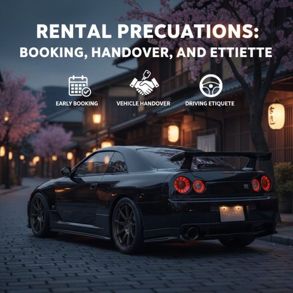Rental Precautions: Booking, Handover, and Etiquette