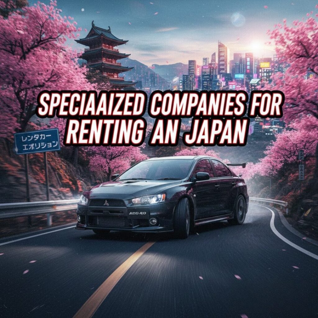 Specialized Companies for Renting an Evo in Japan