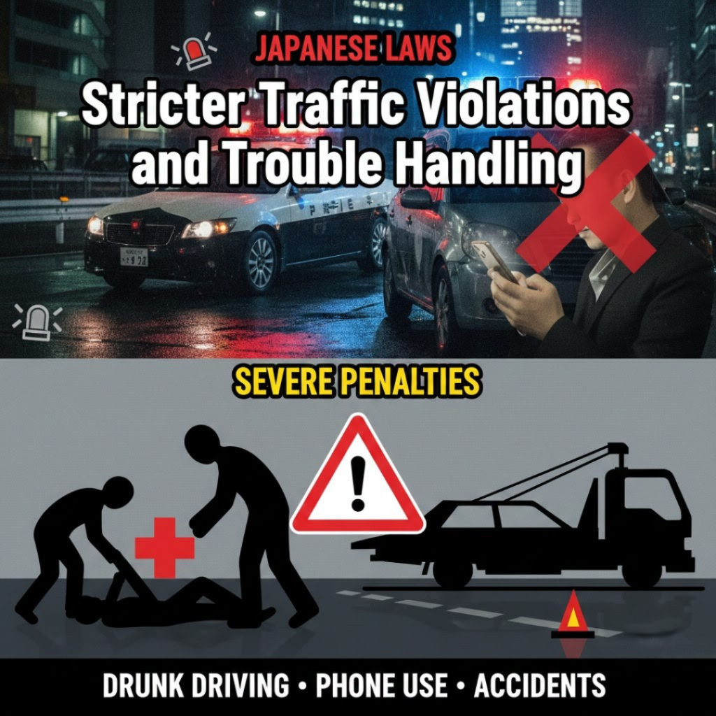 Stricter Traffic Violations and Trouble Handling