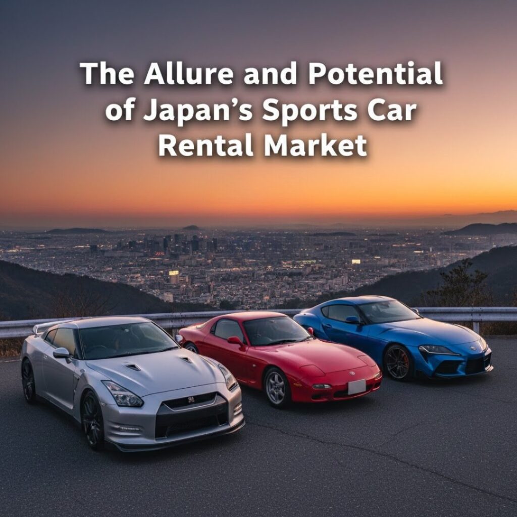 The Allure and Potential of Japan’s Sports Car Rental Market