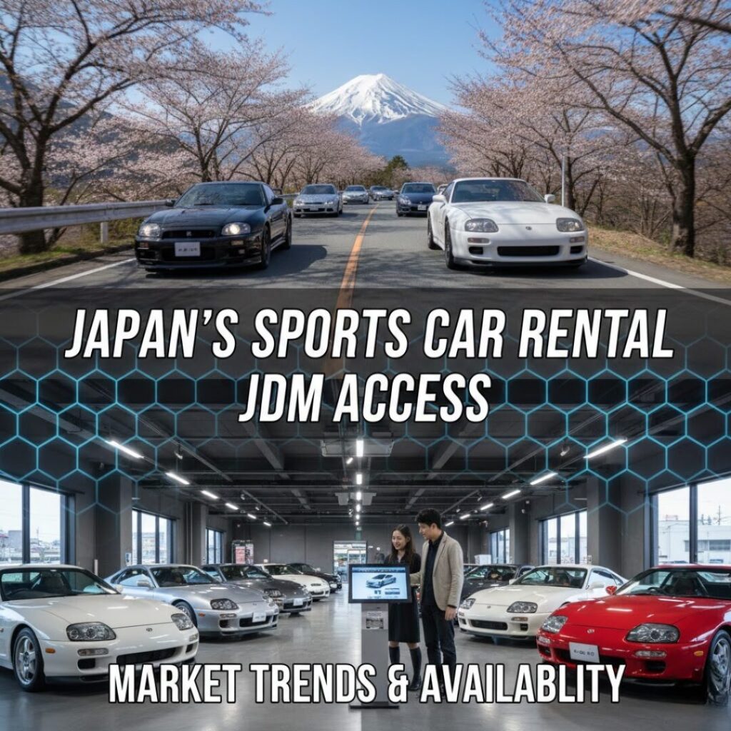 The Current State of Japan's Sports Car Rental Market and Access to JDM