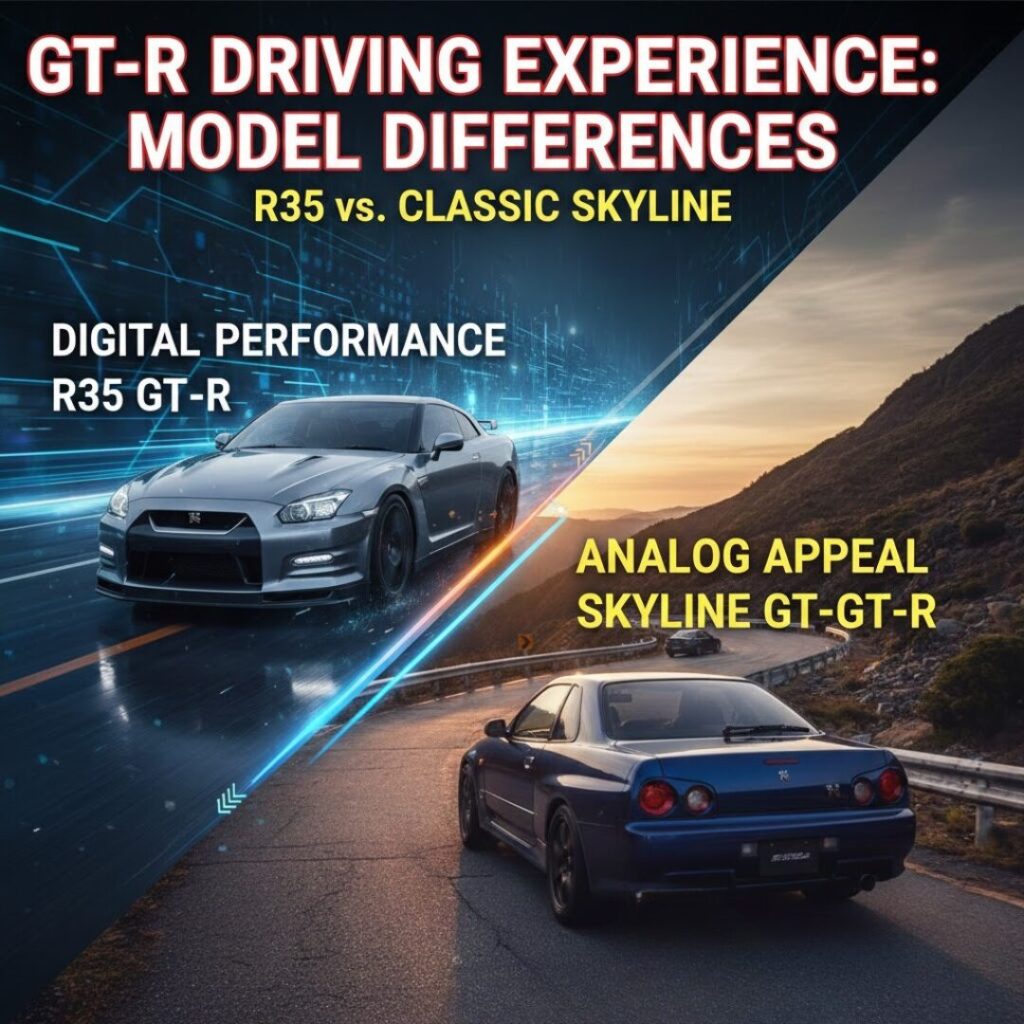 The GT-R Driving Experience: Model Differences and Characteristics
