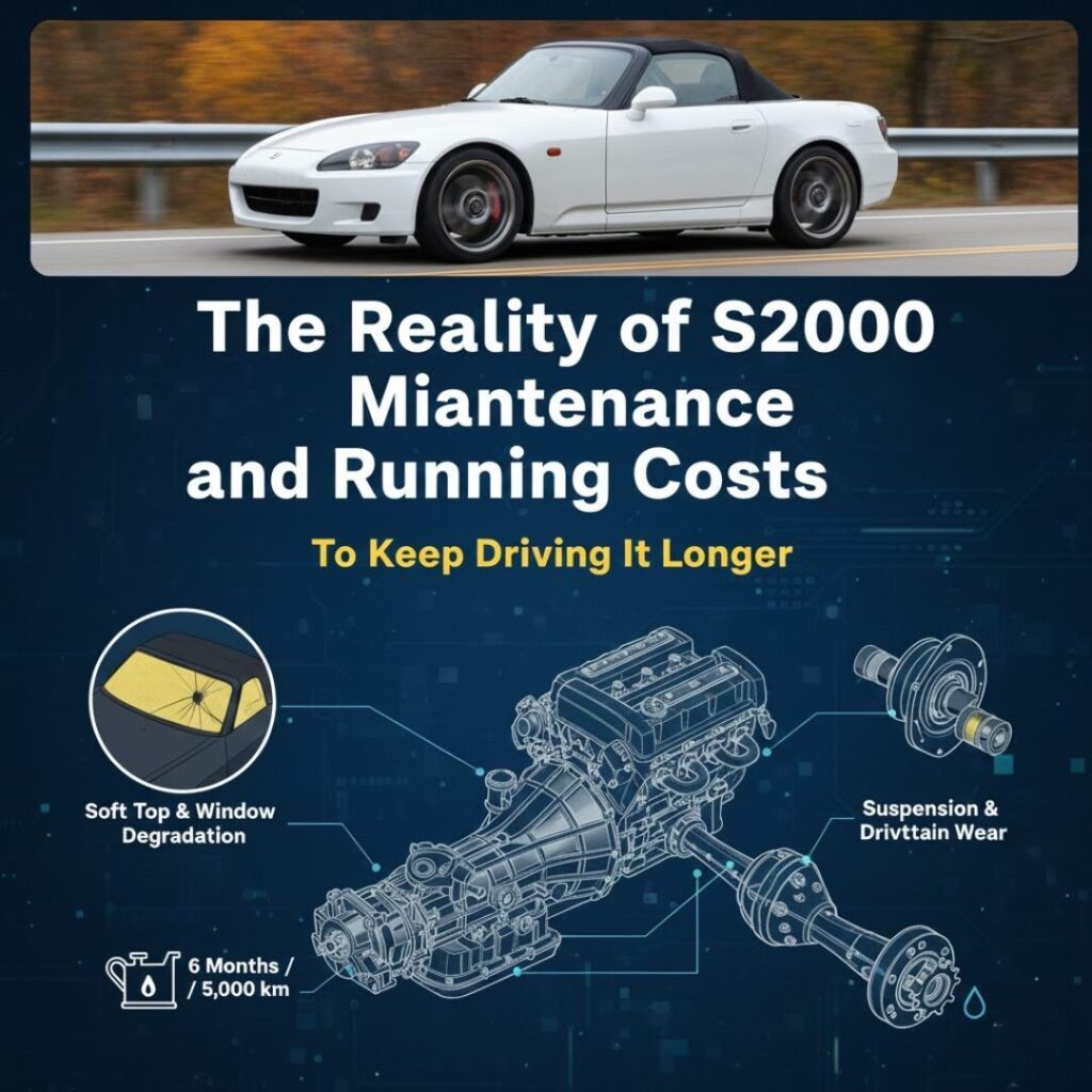 The Reality of S2000 Maintenance and Running Costs
To Keep Driving It Longer
