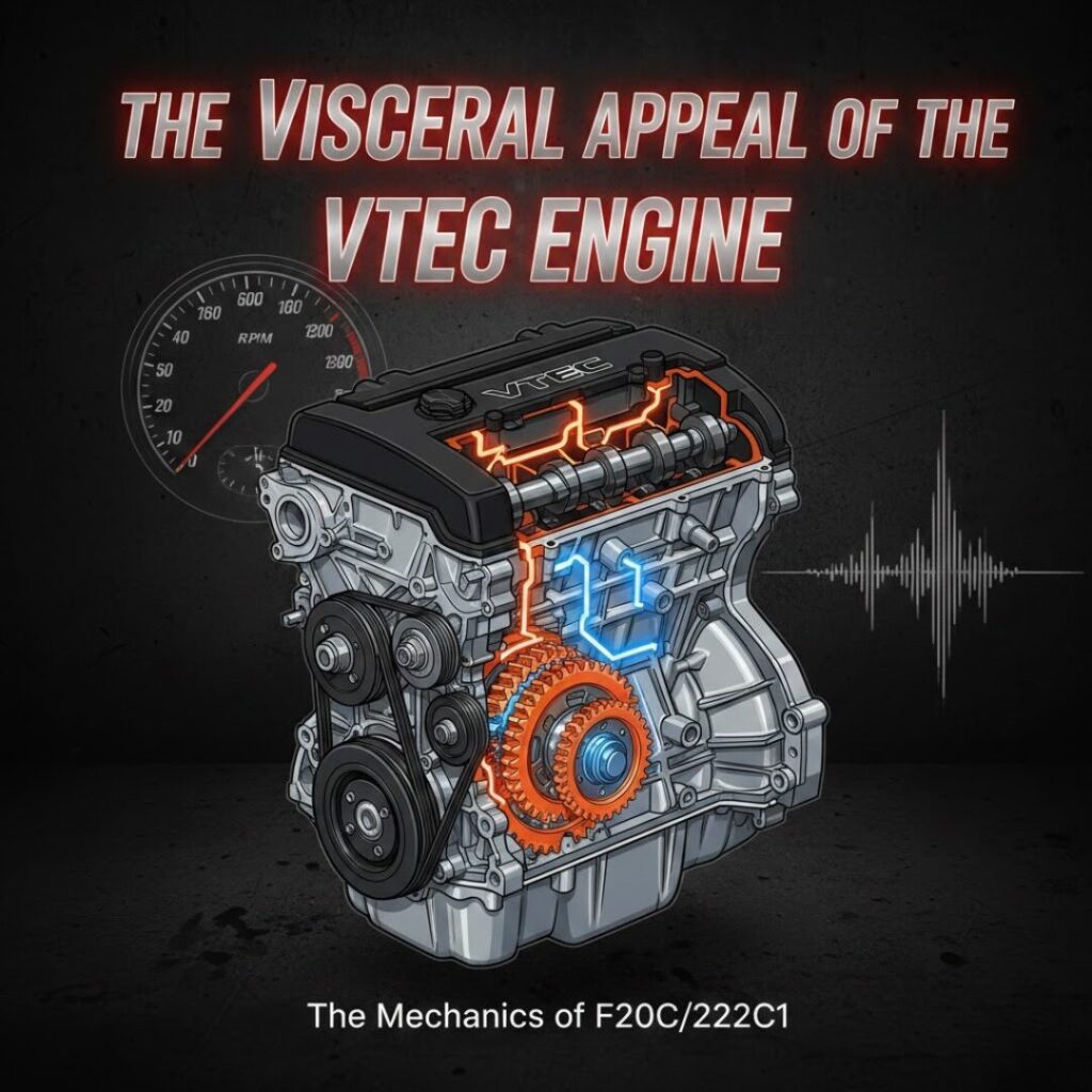 The Visceral Appeal of the VTEC Engine: The Mechanics of F20C/F22C1