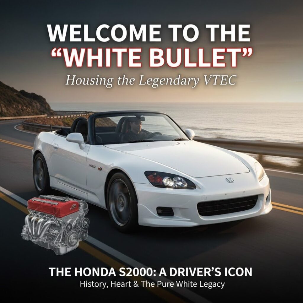 Welcome to the "White Bullet" Housing the Legendary VTEC