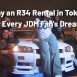 Why an R34 Rental in Tokyo Is Every JDM Fan’s Dream