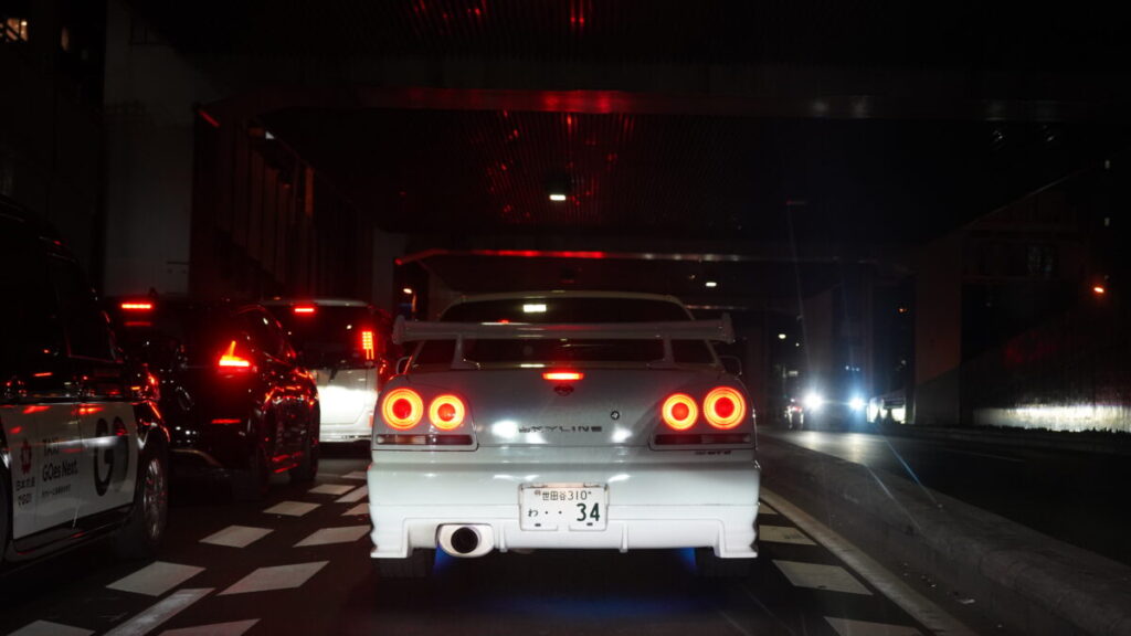 NISSAN SKYLINE R34 in TOKYO