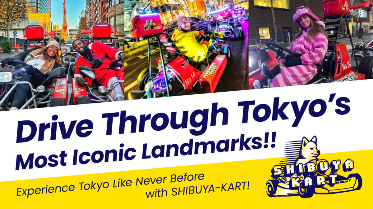 DAIKOKU MOVIE TOUR Extream JDM Experience Tokyo, Japan【Self-Drive】- JDM TOUR × Shibuya Kart –