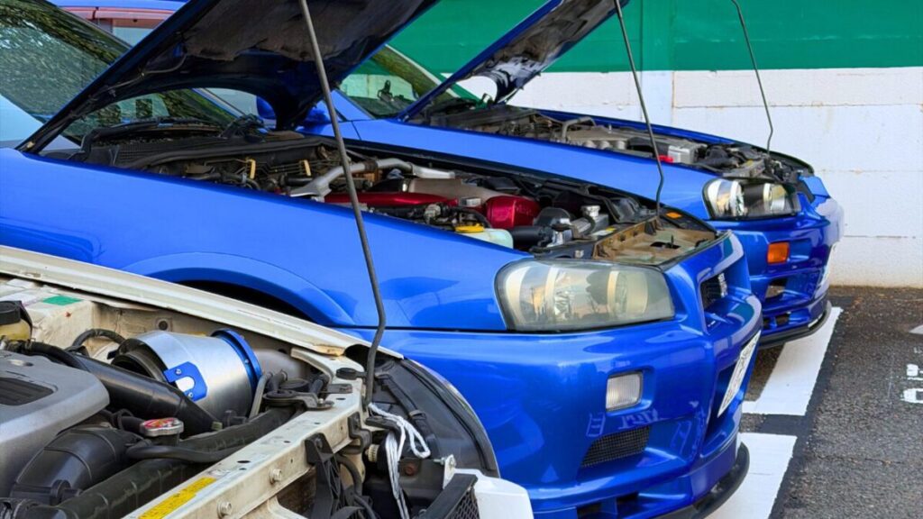 R34 Skylines in Tokyo