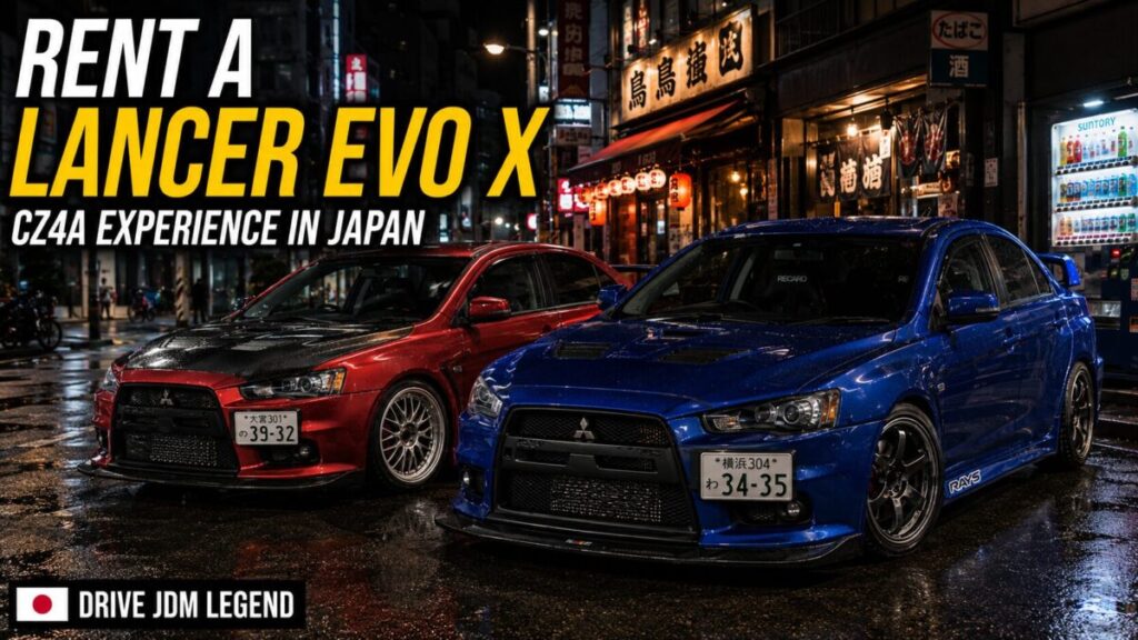 【CZ4A】Rent a Lancer Evolution X in Japan