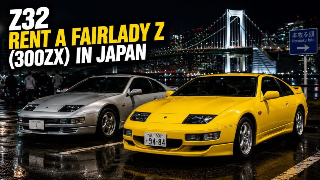 【Z32】Rent a Fairlady Z (300ZX) in Japan