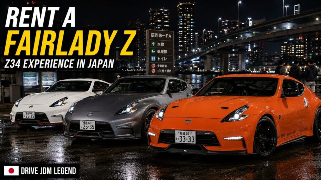【Z34】Rent a Fairlady Z in Japan