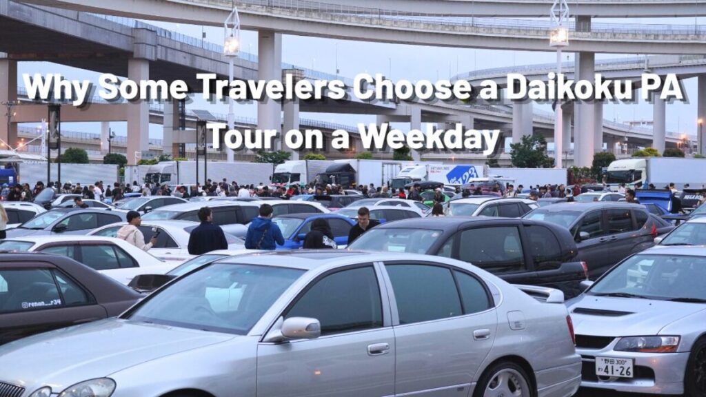 Daikoku PA tour busiest time