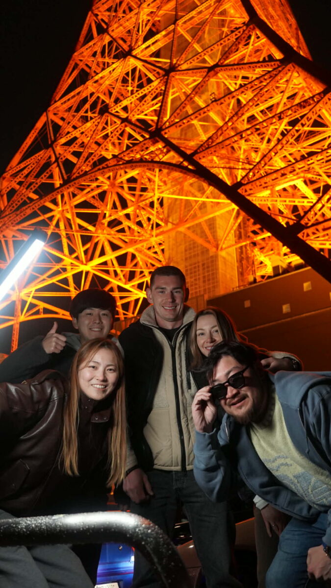 Daikoku PA Tour customer photo by Jennie-Lee Desbiens
